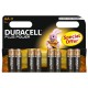 DURACELL PLUS POWER PILA ALCALINA AA LR6 BLISTER8