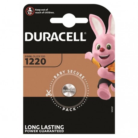 DURACELL PILA BOTON LITIO CR1220 3V BLISTER1