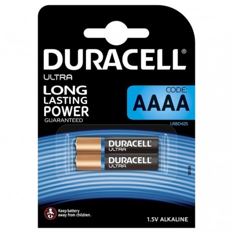 DURACELL ULTRA POWER PILA ALCALINA AAAA MX2500 15V BLISTER2