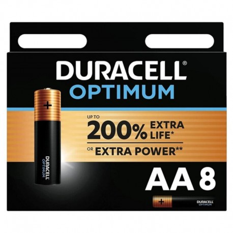 DURACELL OPTIMUM 200 PILA ALCALINA AA LR6 BLISTER8
