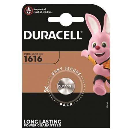 DURACELL PILA BOTON LITIO CR1616 3V BLISTER1