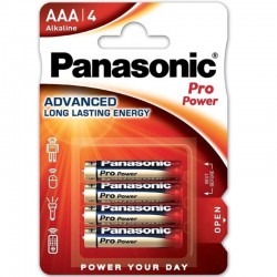 PANASONIC PRO POWER PILA ALCALINA AAA LR03 BLISTER4