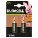 DURACELL PILA RECARGABLE HR6 AA 2500mAh BLISTER2