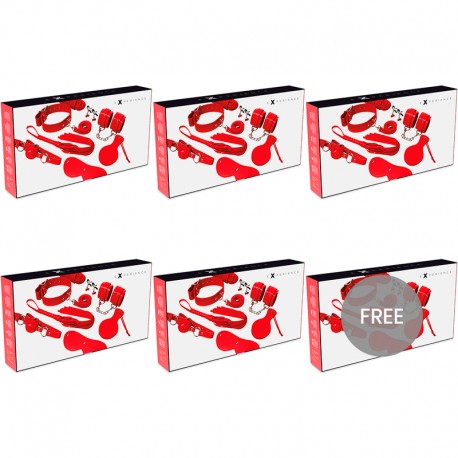 EXPERIENCE BDSM FETISH KIT SERIE ROJO 51 GRATIS