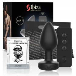 IBIZA PLUG ANAL CONTROL REMOTO TALLA S
