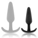 BLACKSILVER HANSEL PLUG ANAL SILICONA CON ASA PEQUEaO