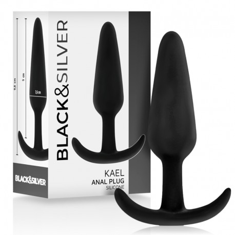 BLACKSILVER KAEL PLUG ANAL SILICONA CON ASA MEDIANO