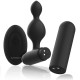 BLACKSILVER TUCKER PEQUEaO PLUG ANAL SILICONA CONTROL REMOTO