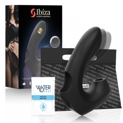 IBIZA POTENTE DEDAL VIBRADOR Y ONDAS ESTIMULADORAS CLaTORIS
