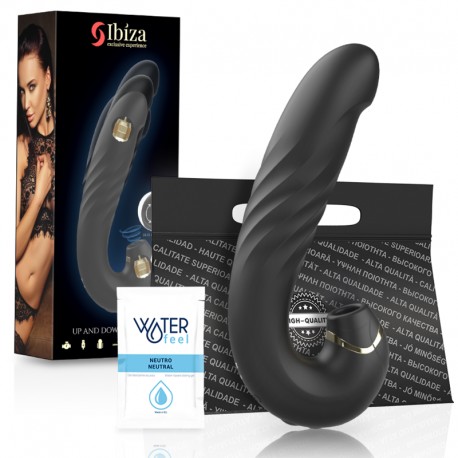 IBIZA CLIP UP DOWN VIBRADOR ONDAS ESTIMULADORAS CLaTORIS
