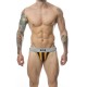 MOB JOCK CLASICO STRIPE NARANJA TALLA S