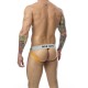 MOB JOCK CLASICO STRIPE NARANJA TALLA S