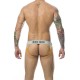 MOB JOCK CLASICO STRIPE NARANJA TALLA S