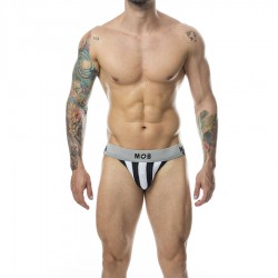 MOB JOCK CLASICO STRIPE BLANCO TALLA S
