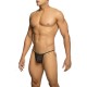 MOB TANGA TRANSPARENTE CON FORMA DE T NEGRO TALLA S M