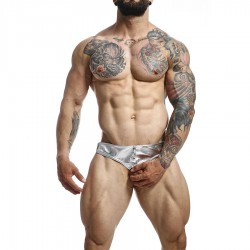 MOB DNGEON JOCKSTRAP ANILLO PARA EL PENE PLATEADO TALLA aNICA