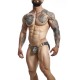 MOB DNGEON JOCKSTRAP A PRESIaN GRIS TALLA aNICA