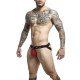 MOB DNGEON JOCKSTRAP ROJO CON CADENAS TALLA aNICA