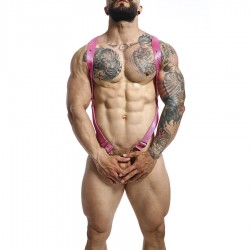 MOB DNGEON ARNaS DE ESPALDA CRUZADA ROSA TALLA aNICA