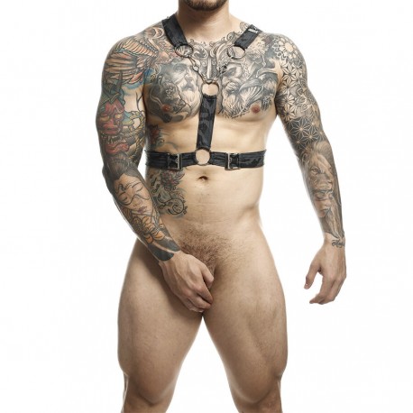 MOB DNGEON ARNaS PLATEADO CON CADENAS TALLA aNICA