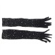 SUBBLIME 957469 GUANTES TRANSPARENTES CON BRILLO NEGRO S M