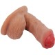PRETTY LOVE WARNELL DILDO ULTRA REALaSTICO Y ELaSTICO 95 CM MULATO
