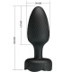 PRETTY LOVE VARIAN PLUG ANAL CON LUZ LED 108 CM