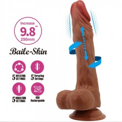 BAILE CALISTO DILDO REALaSTICO 25 CM NATURAL