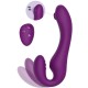 XOCOON STRAPLESS STRAP ON VIBRADOR 2 EN 1 CON CONTROL REMOTO MORADO