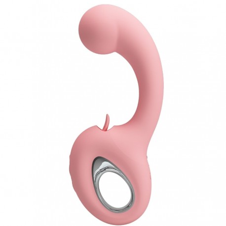 PRETTY LOVE ERYNNYES VIBRADOR PUNTO G ESTIMULADOR CLaTORIS 10 VIBRACIONES ROSA