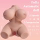 XISE FRIEDA TORSO REALaSTICO FEMENINO CON VIBRACIaN 36 CM