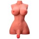 XISE HERMOSA LADY BOY TORSO FEMENINO CON DILDO CON VIBRACIaN Y THRUSTING 49 CM