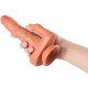 SHEQU JULIAN DILDO Y ESTIMULADOR DE CLaTORIS CON VIBRACIaN Y CONTROL REMOTO 16 CM