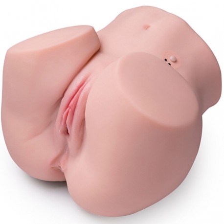 XISE OLGA VIBRATING MASTURBADOR VAGINA Y ANO REALaSTICO MULTIPOSICIaN CON VIBRACIaN