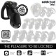 ADDICTED TOYS LOCKED MINDNIGHT CELL JAULA PARA PENE TALLA L