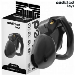 ADDICTED TOYS LOCKED MINDNIGHT CELL JAULA PARA PENE TALLA S