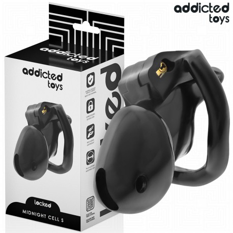 ADDICTED TOYS LOCKED MINDNIGHT CELL JAULA PARA PENE TALLA S
