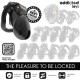 ADDICTED TOYS LOCKED MINDNIGHT CELL JAULA PARA PENE TALLA S