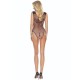 PASSION BS109 BODYSTOCKING MARIPOSA NEGRO