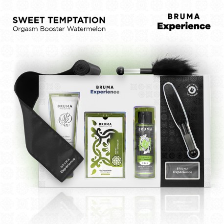 BRUMA XPERIENCE KIT TENTACIaN DULCE SANDaA CON POTENCIADOR DE ORGASMOS