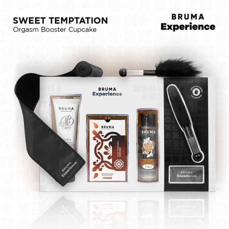 BRUMA XPERIENCE KIT TENTACIaN DULCE TARTA AMERICANA CON POTENCIADOR DE ORGASMOS