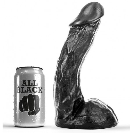 ALL BLACK DONG 23 CM