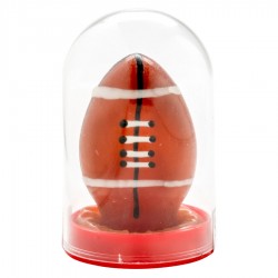 CONDOMERIE PRESERVATIVO DECORATIVO PINTADO A MANO PELOTA DE RUGBY