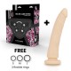 DELTA CLUB TOYS ARNES DILDO NATURAL SILICONA MEDICA 20 CM O 4 CM