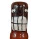 CONDOMERIE PRESERVATIVO DECORATIVO PINTADO A MANO TOTEM TIKI FRIKI 02