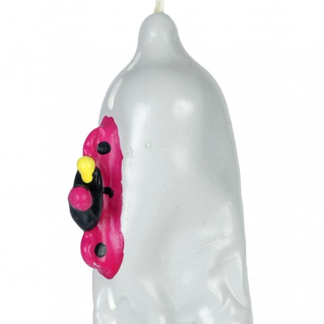 CONDOMERIE PRESERVATIVO DECORATIVO PINTADO A MANO MOTO