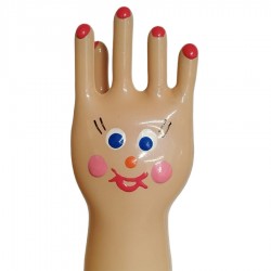 CONDOMERIE PRESERVATIVO DECORATIVO PINTADO A MANO GRAN MANO FELIZ