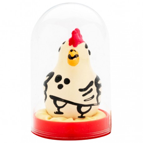 CONDOMERIE PRESERVATIVO DECORATIVO PINTADO A MANO GALLO ENGREaDO