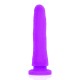 DELTA CLUB TOYS ARNES DILDO LILA SILICONA MEDICA 20 CM O 4 CM