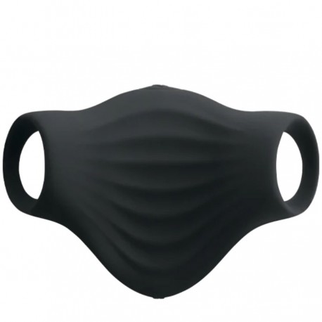 ROCKS OFF PALM MASTURBADOR VIBRADOR FLEXIBLE NEGRO